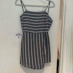Cute striped romper